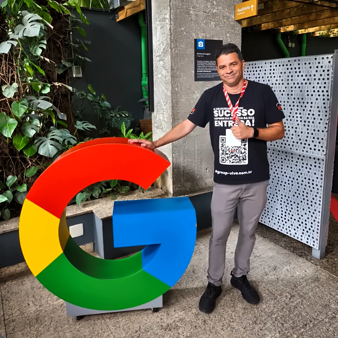 Anderson Nunes no Google for Startups, em São Paulo