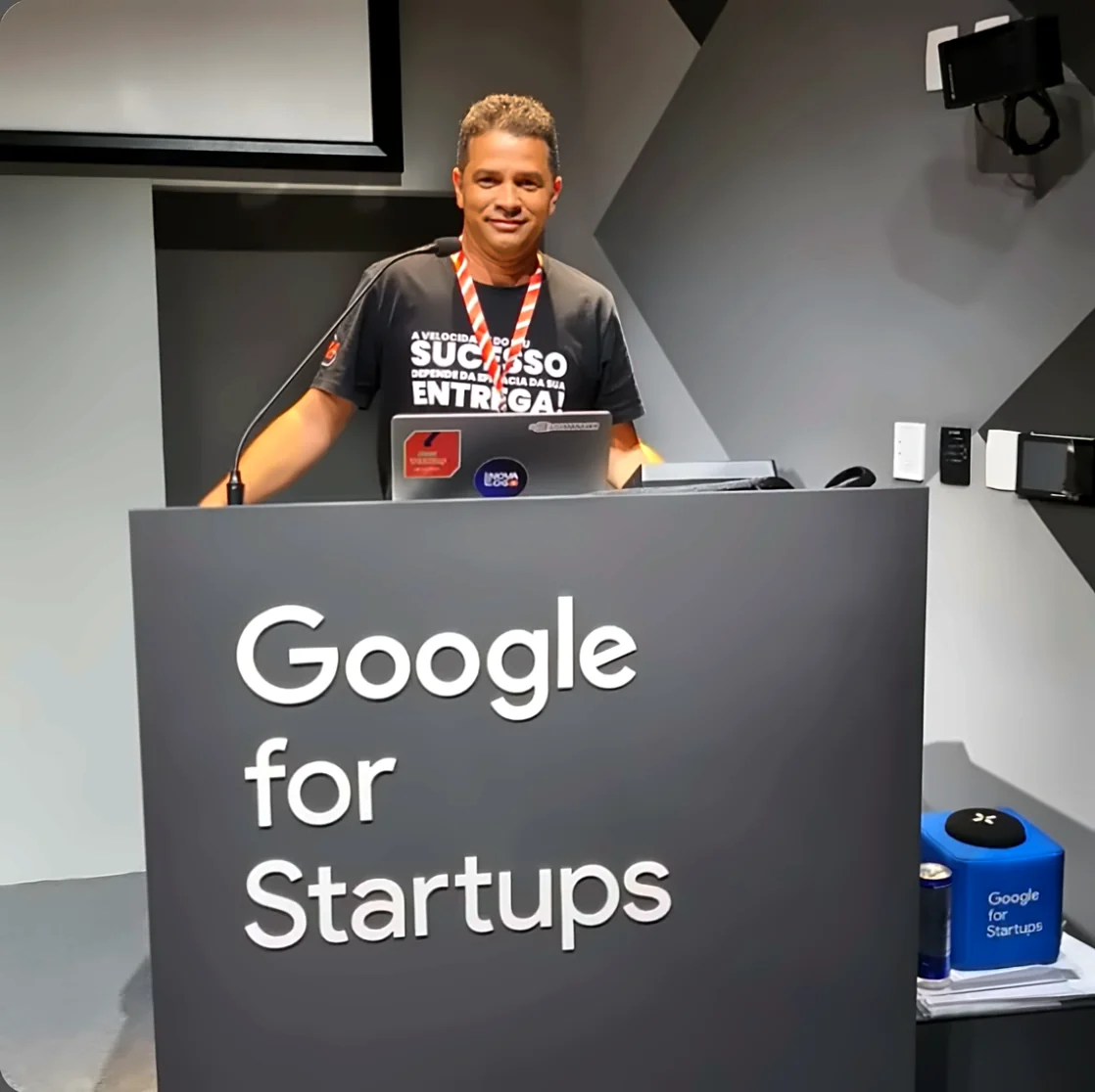 Anderson Nunes no Google for Startups